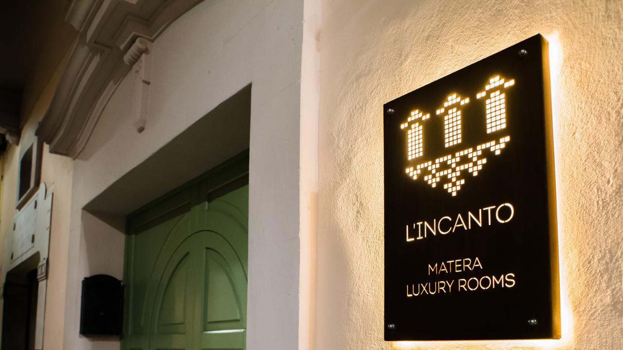 L'Incanto Luxury Rooms Matera Exterior photo
